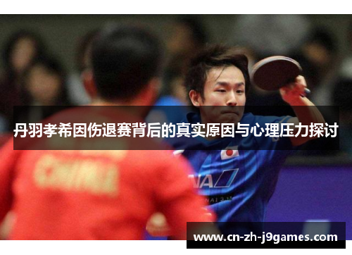丹羽孝希因伤退赛背后的真实原因与心理压力探讨